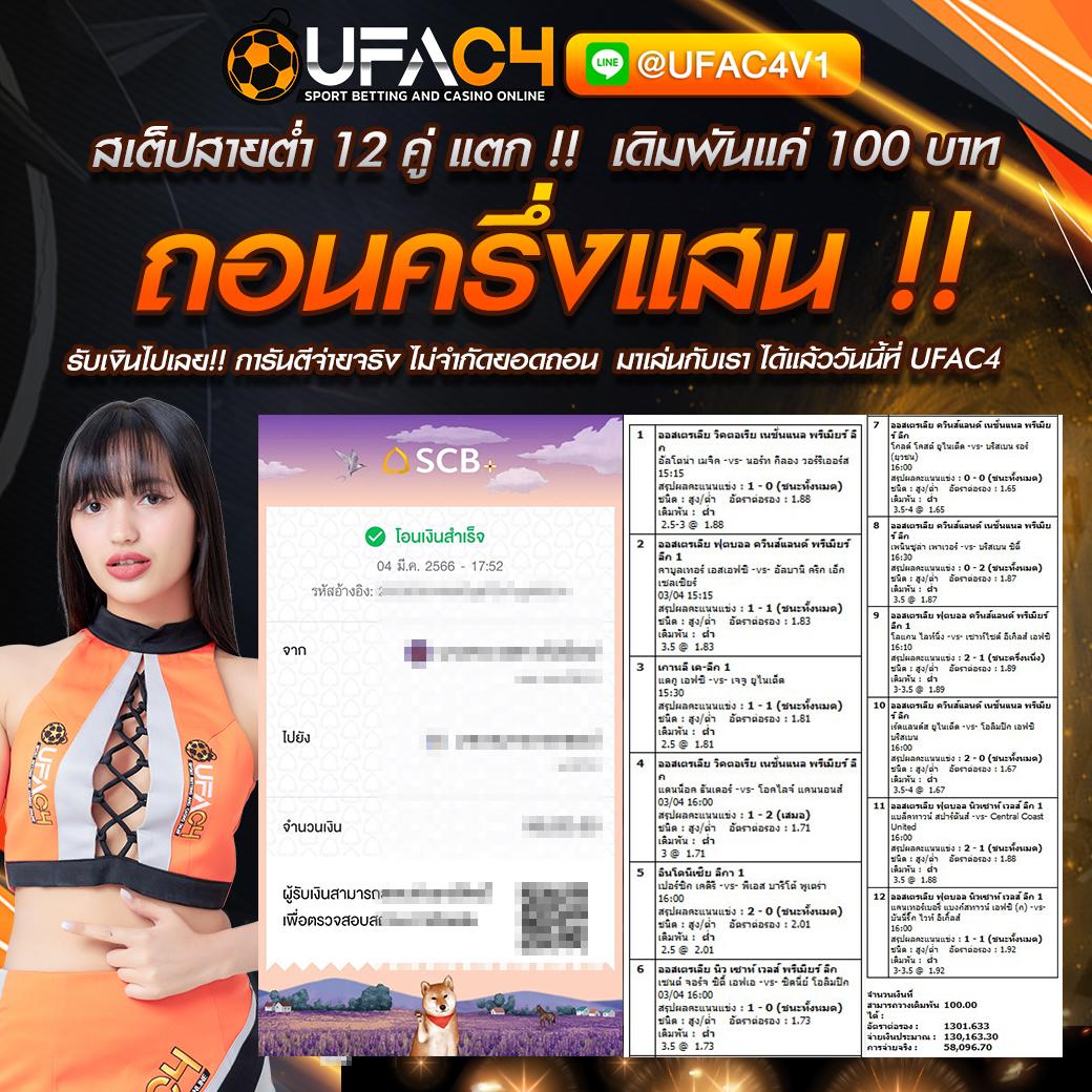 สมาชิกใหม่ ฝาก 50 รับ 100 ถอน ไม่อั้น โปรโมชั่นสุดปัง